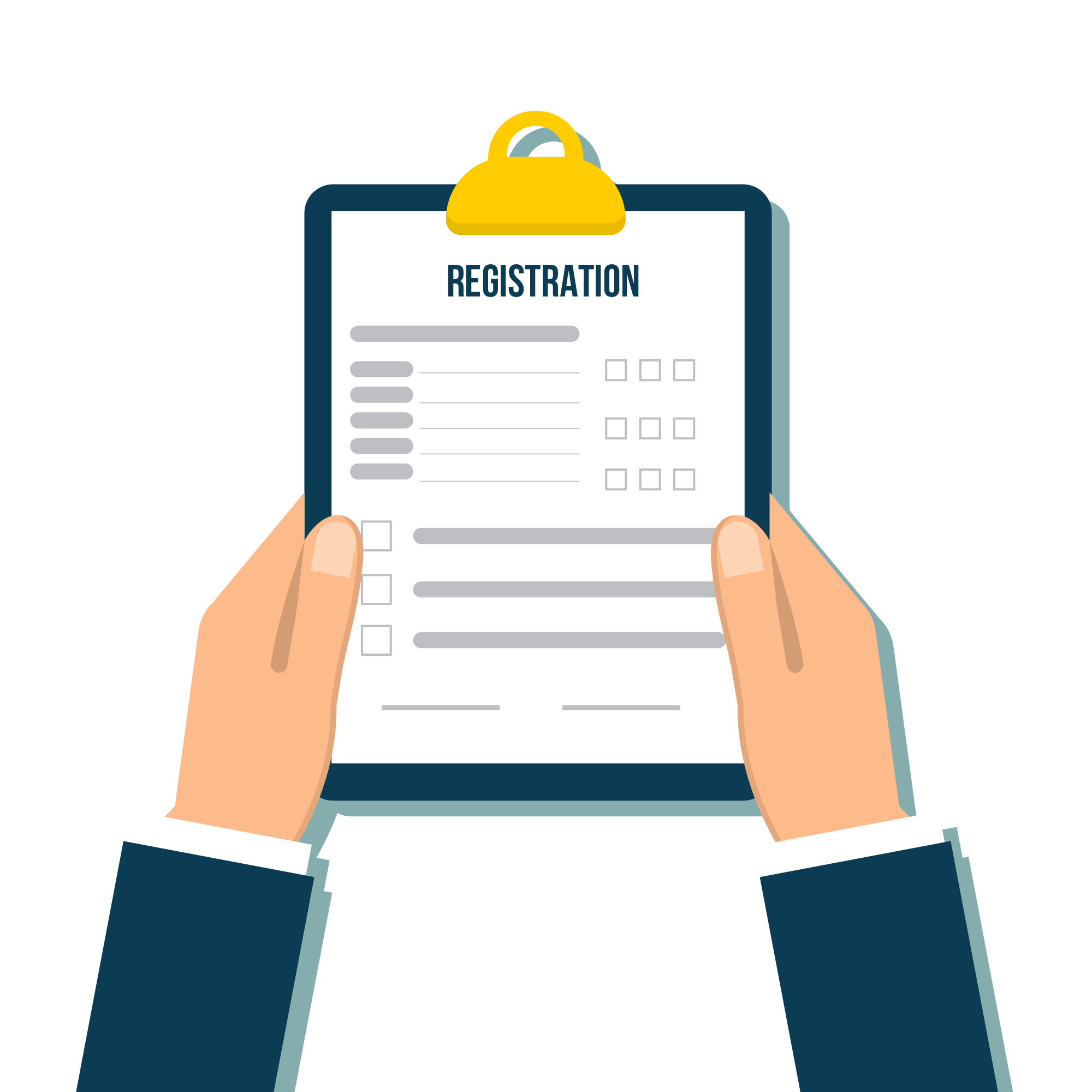 Details about the registration process with guestoo • 