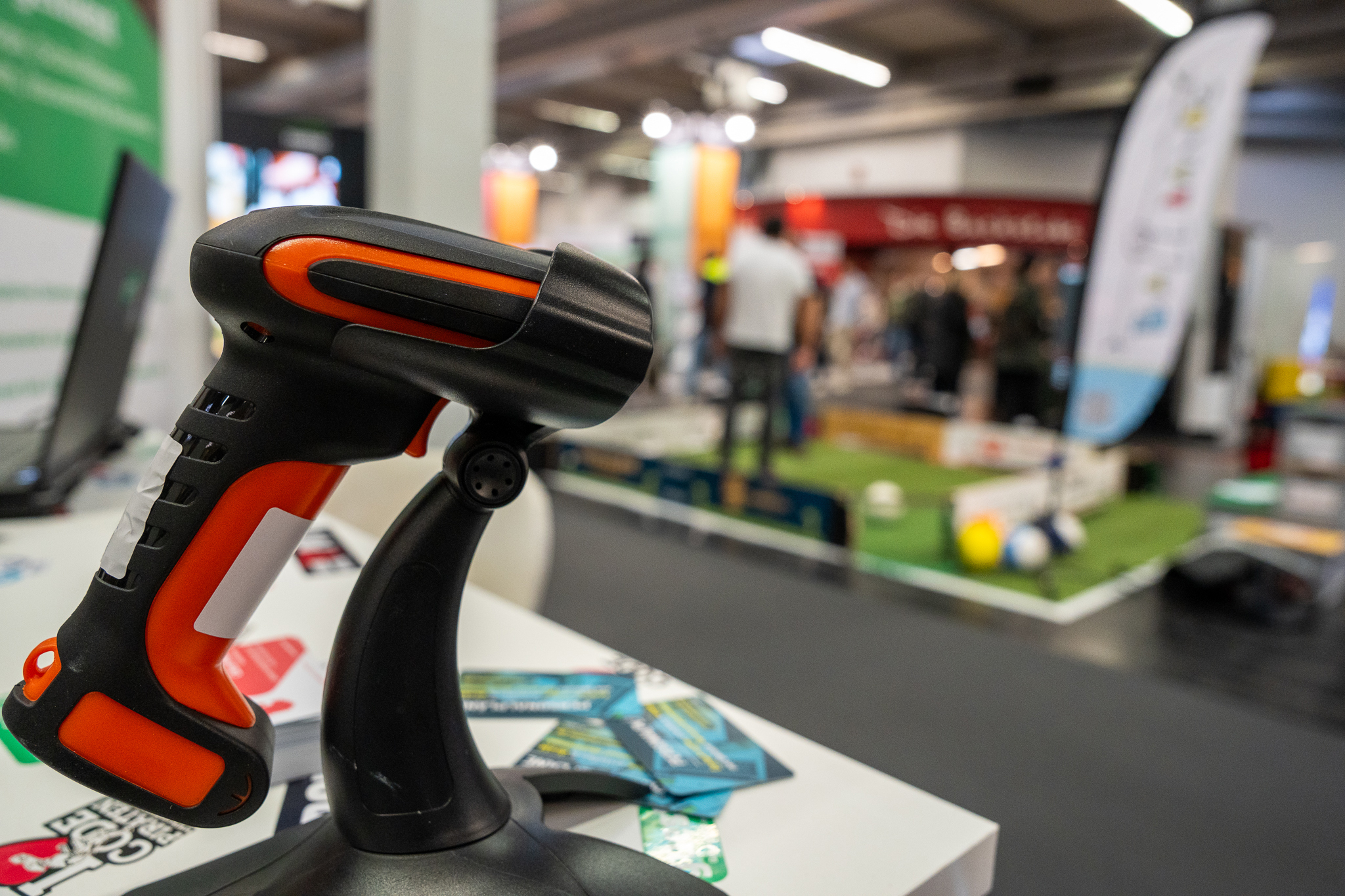 QR-Code scanners • to read barcodes when using a Mac