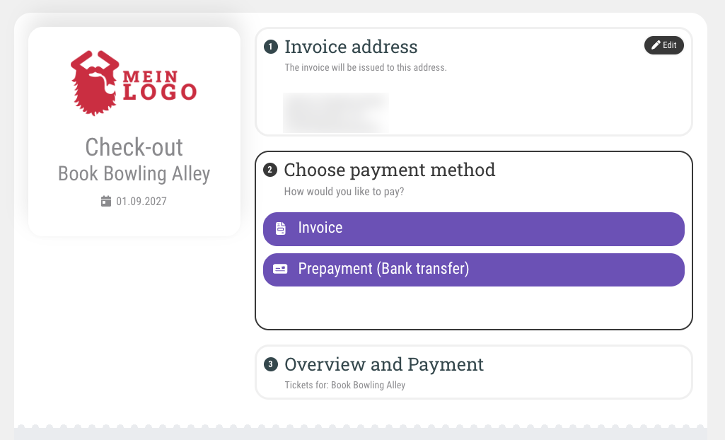 Payment process included: Digital or on-site • A booking process tailored to your needs