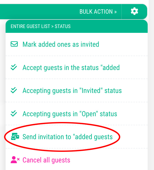 When - When will this email be sent to your guests?