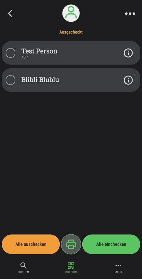 Step 4: Confirm check-in