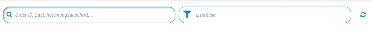 Search and filter orders - 