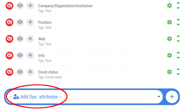 Dynamic master data - Kostenpflichtiges Zusatz-Feature