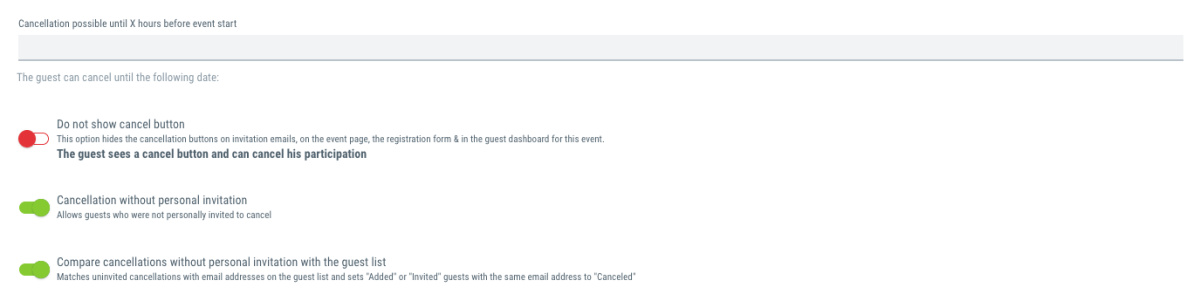 Why can't my guests cancel? - 