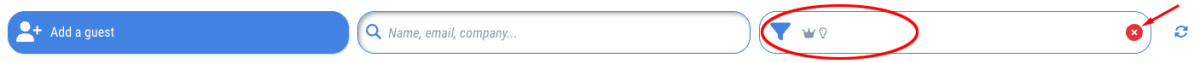 There are no/too few guests visible on my guest list - where can I find them? - 