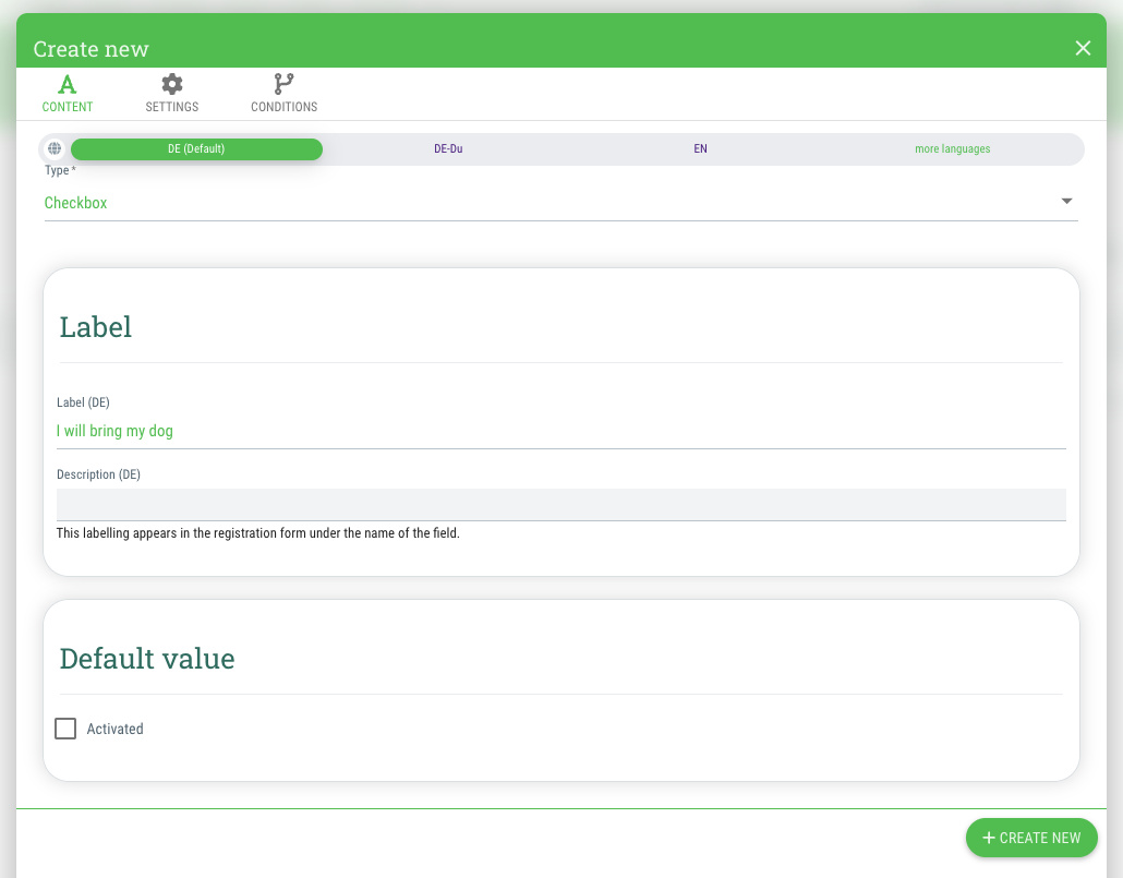 Checkbox - 