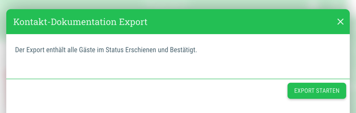 Create contact documentation - 