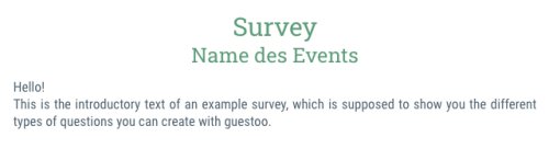 Example: Intro text
