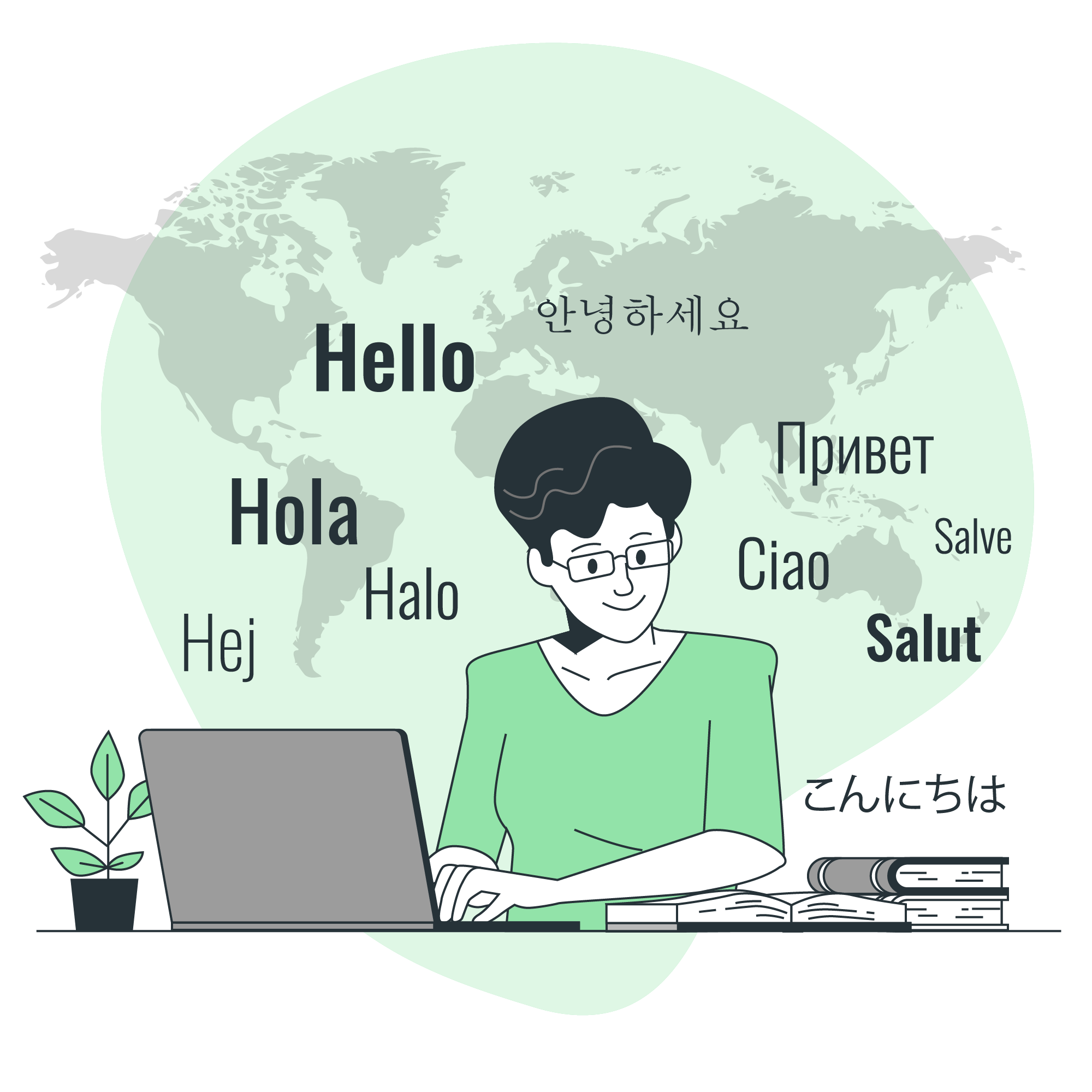 Multilingualism • Address every guest in the language that they understand